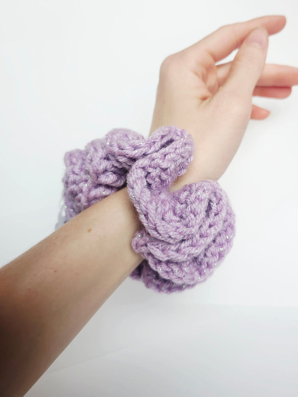 Lavender scrunchy