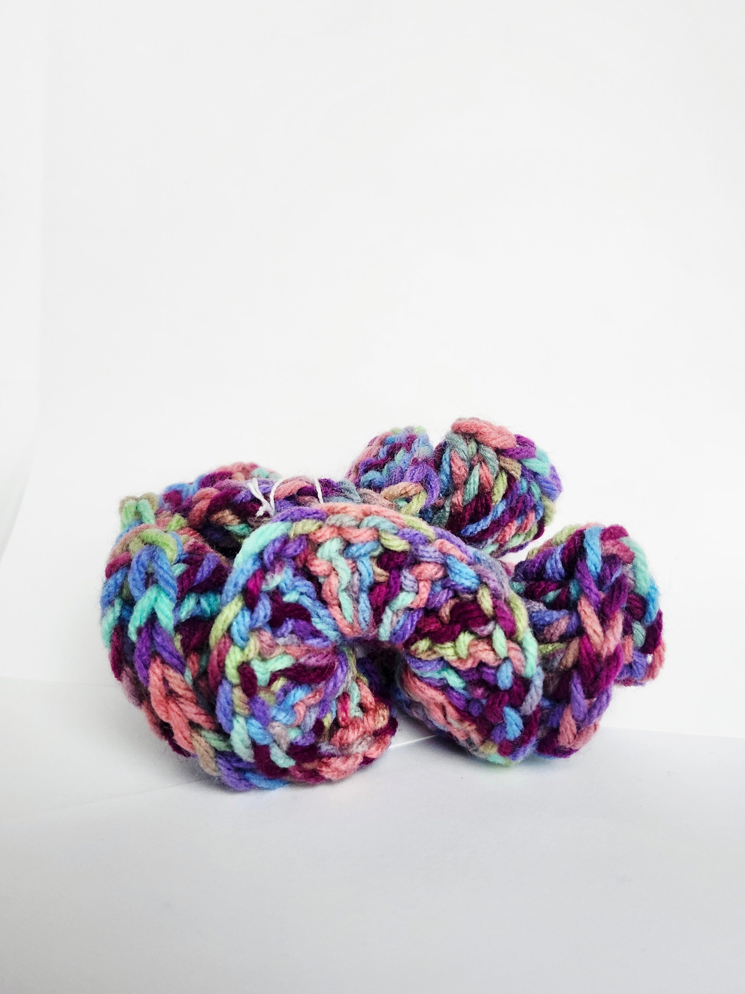 Scattered nerds scrunchy